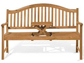 Садова лавка дерев'яна Light Wood HILO