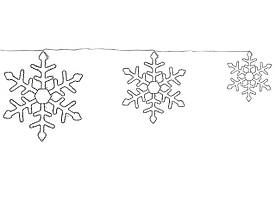 Набір з 3 вуличних світлодіодних підвісних сніжинок 30/39/50 см, срібло LOHELA