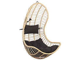 Підвісний стілець із ротанга PE Натуральний PINETO