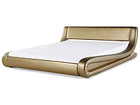 Кожаная кровать размера "super king-size" EU Gold AVIGNON