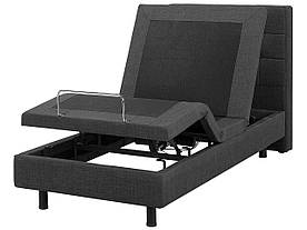 Тканина EU Small Single Adjustable Bed Grey DUKE