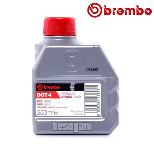Купить Тормозная жидкость BREMBO DOT 4 (0.25л) Brembo LA4002, цена 98 ...