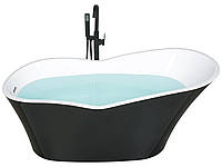 Отдельностоящая ванна 1700 x 800 мм Чёрная DULCINA