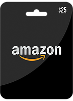 Карта оплаты Amazon Gift Card на 25$ (USD), US/USA - регион