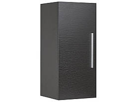 Настінний шафа для ванної кімнати з 3 полицями, чорний БІЛЬБАО