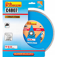 Диск алмазний відрізний 230 мм RICHMANN сегмент 7 мм мокрий різ (C4807)