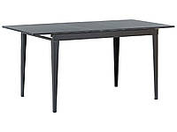 Раздвижной обеденный стол 120/160 x 80 см черный NORLEY