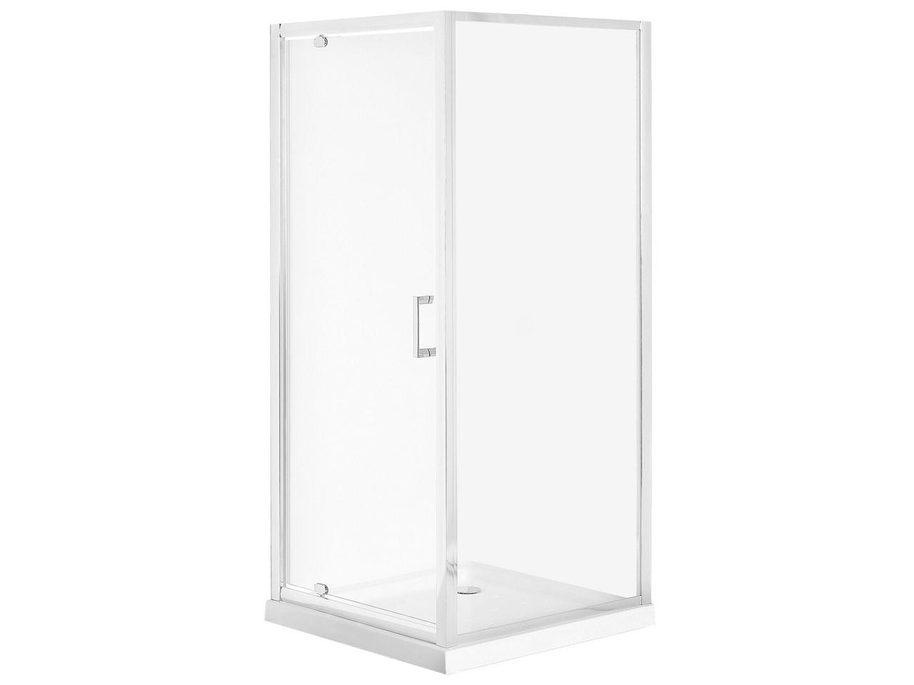 Душова кабіна із загартованого скла 90 x 90 x 185 см Silver DARLI, фото 1