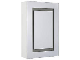 Throom Настінний дзеркальна шафа зі світлодіодним підсвічуванням білого кольору 40 x 60 см MALASPINA
