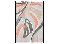 Картины на холсте в рамке 63 x 93 см Разноцветный BANZENA