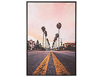 Картины на холсте в рамке 63 x 93 см Многоцветный SANTERNO