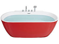 Отдельностоящая ванна 1700 x 800 мм красная ROTSO