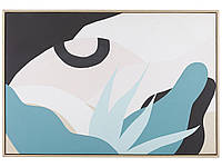 Картины на холсте в рамке 93 x 63 см Разноцветный FORNEA