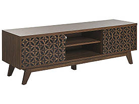 Тумба під ТВ темне дерево PRESCOT