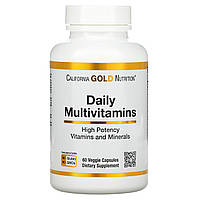 Витаминный комплекс California Gold Nutrition Daily Multivitamins 60 капс.