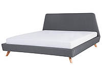 Ткань EU Super King Size Bed Grey VIENNE