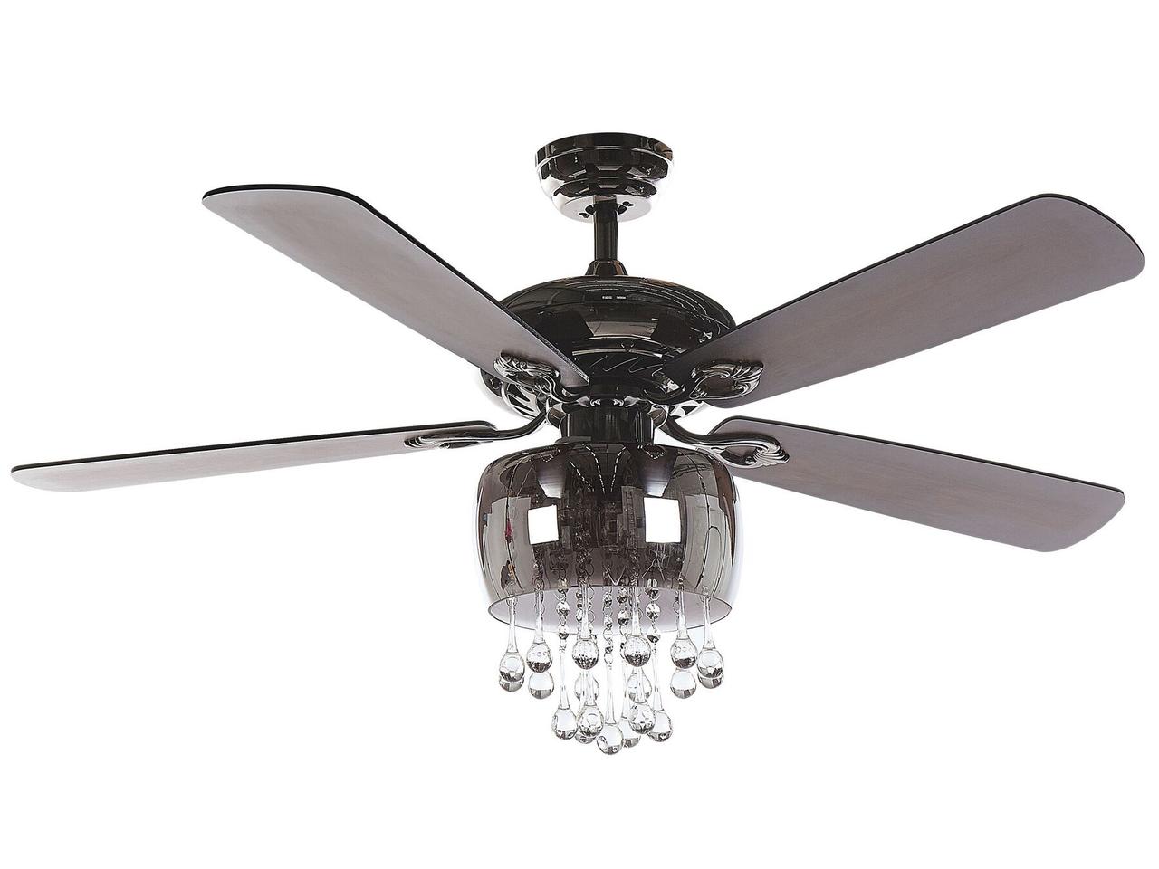 Потолочный вентилятор со светло-черным TOCANTIS, фото 1