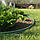 Садовий пластиковий бордюр Country Premium H110 чорний 10м з бортиком, фото 2