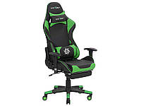 Игровое кресло Черный с зеленым VICTORY