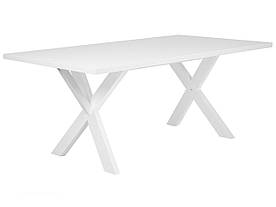 Обідній стіл 180 х 100 см білий ЛИСАЛА