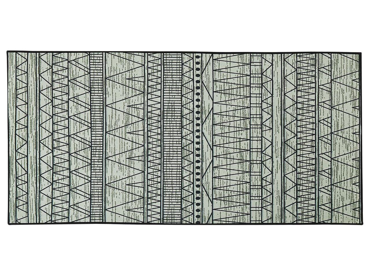 Килим чорно-сірий 80 x 150 см KEBAN, фото 1