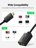 UGREEN Mini HDMI Адаптер Mini HDMI на HDMI Жіночий Кабель Адаптер 4K Сумісний з Raspberry Pi Zero 2 W/W DSLR Камера Відеокамера Гр, фото 5