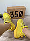 Чоловічі кросівки Adidas Yeezy Boost 350 V2 Yellow Full Reflective Адідас Ізі 350 Рефлектив, фото 9