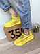 Чоловічі кросівки Adidas Yeezy Boost 350 V2 Yellow Full Reflective Адідас Ізі 350 Рефлектив, фото 7