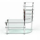 Тумба для ТВ зі скла у вітальню Авіон БЦ-Стол, фото 3