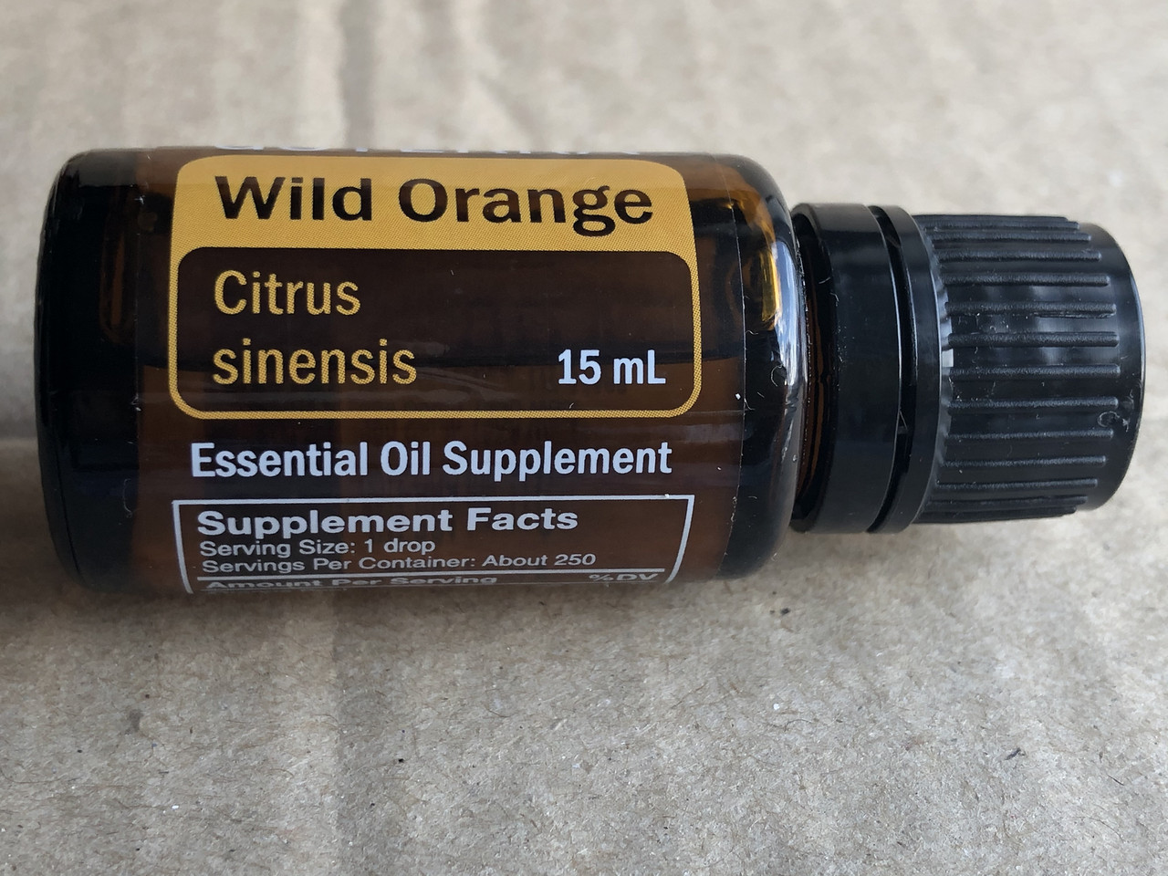 Ефірна олія Дикий апельсин Wild Orange doTERRA (Citrus sinensis), 15 мл