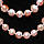 Перли персиковий, намисто 1,82 метра, 039БСЖ, фото 4