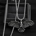 Кулон чоловічий із ланцюжком Підвіска Амулет Орел, фото 8