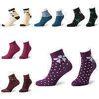 Шкарпетки жіночі Milena 9428 сер. стрейч різні кольори р.23-25 (уп.12 пар)