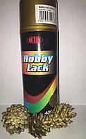 Аэрозольная краска Hobby Lack золотистый 980