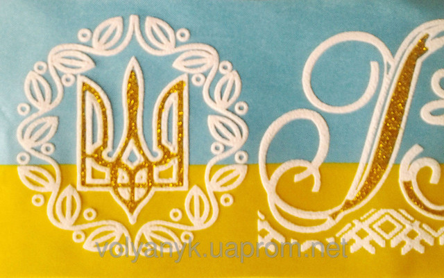 Друк глітером на випускних стрічках