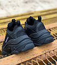 Кросівки чоловічі чорні Balenciaga Triple S (03340), фото 3