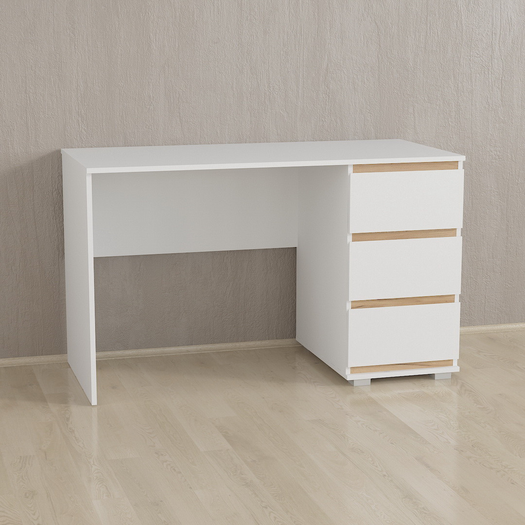 Стол Компьютерный, Письменный Стол с Выдвижными Ящиками Без Ручек ...