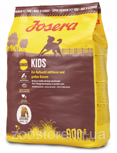 Корм сухий JOSERA для цуценят Kids (Йозера Кідс) 900 г