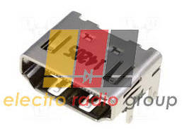 Гніздо HDMI монтажне, PCB тип