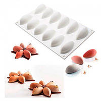 Пелюстки силіконова форма для мусових десертів та випікання