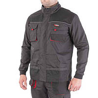 Куртка робоча 80 % поліестер, 20 % бавовна, щільність 260 г/м2, L INTERTOOL SP-3003