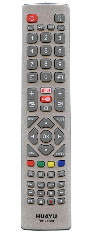 Пульт SHARP RM-L1589 універсальний, HUAYU