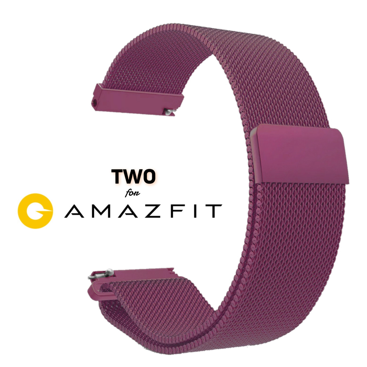 Ремінець Міланська петля для Xiaomi Amazfit Bip Violet