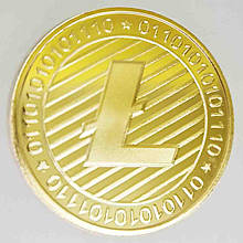 Монета сувенірна Litecoin Колір: золото.