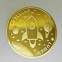 Монета сувенирная Stellar Цвет : золото.