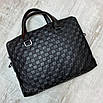 Чоловічий шкіряний портфель Louis Vuitton, фото 10
