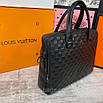 Чоловічий шкіряний портфель Louis Vuitton, фото 4