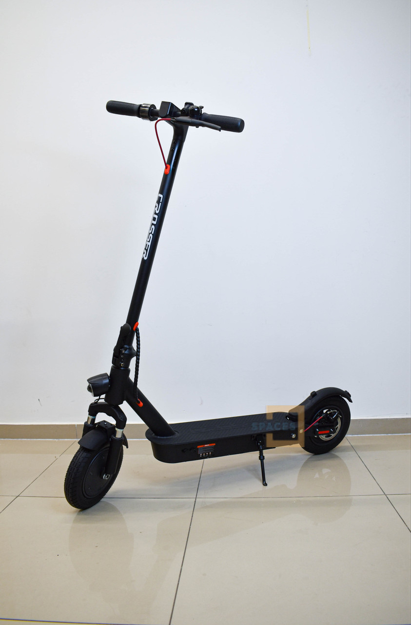 Електросамокат Crosser E9 MAX з вилкою 10 дюймів (15Ah/600W) Чорний