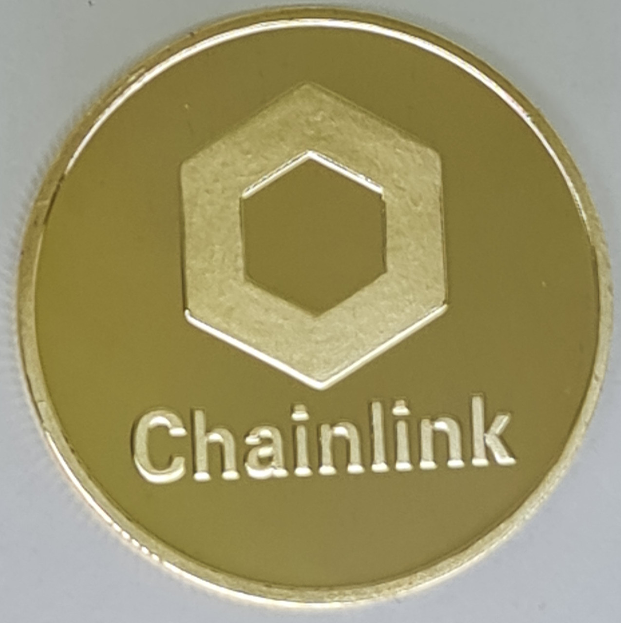 Монета сувенірна Chainlink Колір: золото.