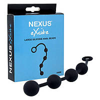 Чорні анальні буси Nexus Excite Large Anal Beads